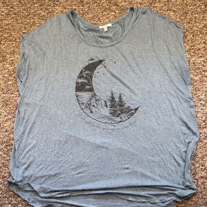 Maurices Light Blue Casual Top